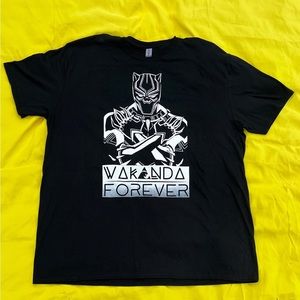 “WAKANDA FOREVER” Mens T-Shirt